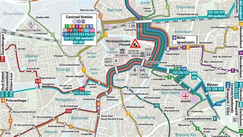 buslijnen nijmegen kaart